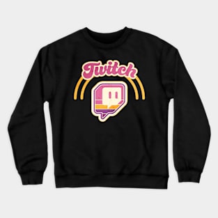 Twitch Merch - Vintage logo Crewneck Sweatshirt